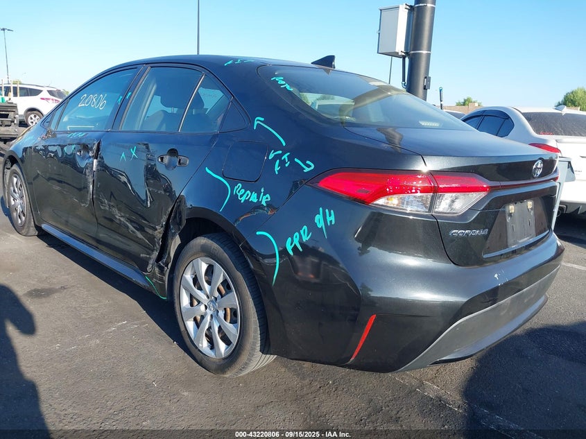 2020 TOYOTA COROLLA LE - JTDEPRAE3LJ024484