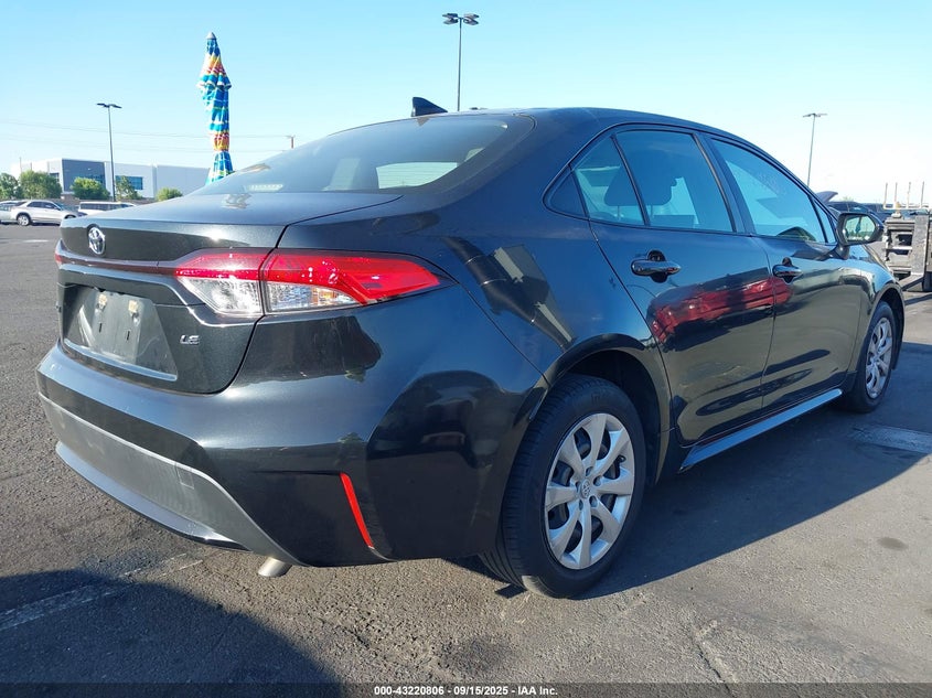 2020 TOYOTA COROLLA LE - JTDEPRAE3LJ024484