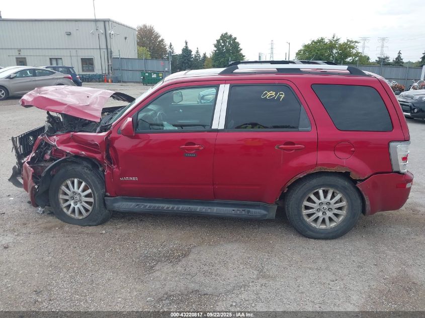 2008 Mercury Mariner Premier VIN: 4M2CU97128KJ07680 Lot: 43220817