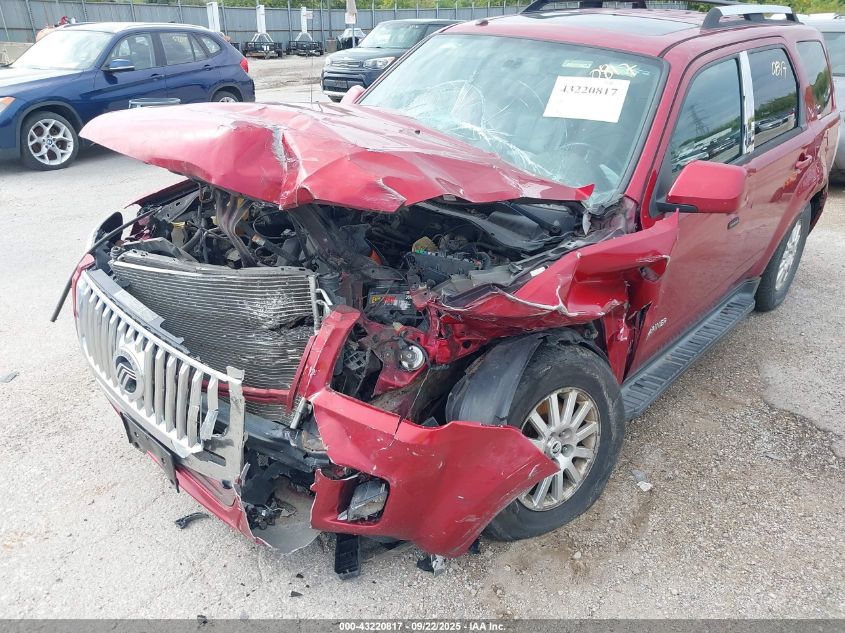 2008 Mercury Mariner Premier VIN: 4M2CU97128KJ07680 Lot: 43220817