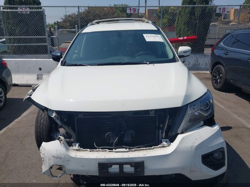 2018 Nissan Pathfinder Sv VIN: 5N1DR2MN2JC605710 Lot: 43220846