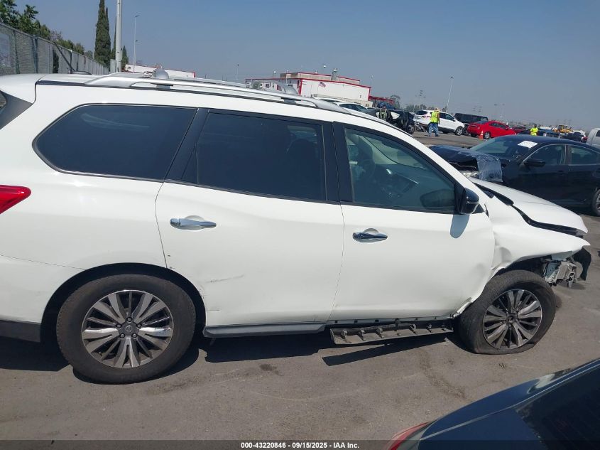 2018 Nissan Pathfinder Sv VIN: 5N1DR2MN2JC605710 Lot: 43220846