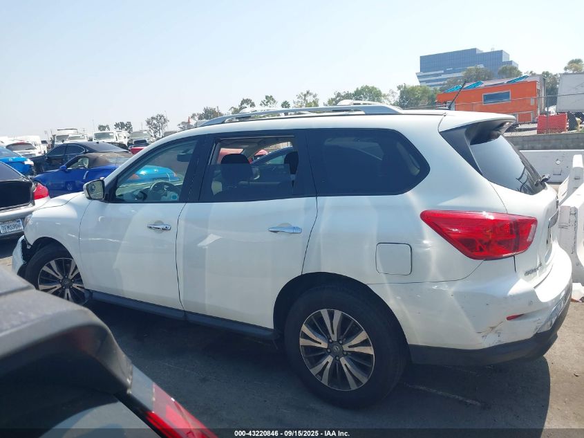 2018 Nissan Pathfinder Sv VIN: 5N1DR2MN2JC605710 Lot: 43220846