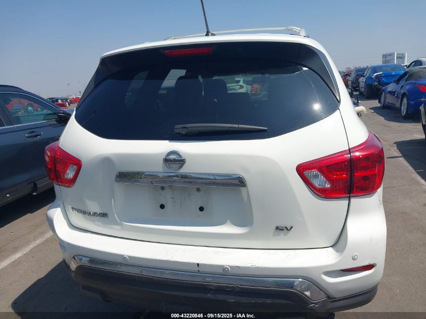 2018 Nissan Pathfinder Sv VIN: 5N1DR2MN2JC605710 Lot: 43220846