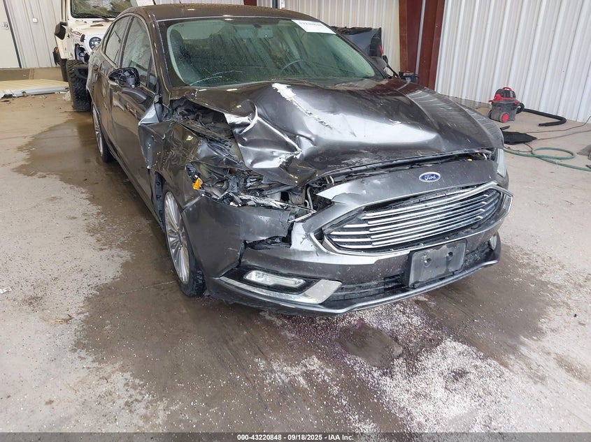 2017 Ford Fusion Se VIN: 3FA6P0HD3HR136170 Lot: 43220848