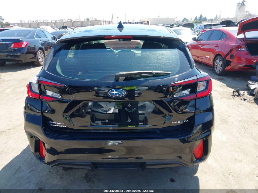 2024 Subaru Impreza Base 5-Door VIN: JF1GUABC5R8389187 Lot: 43220863