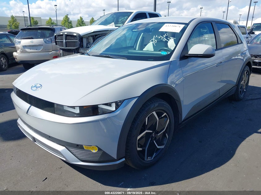 Vin: km8kndaf2nu049703, lot: 43715364, hyundai ioniq 5 sel 20222