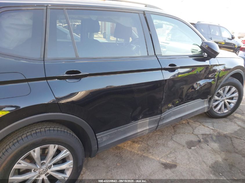 2019 Volkswagen Tiguan 2.0T S VIN: 3VV1B7AX1KM142314 Lot: 43220943