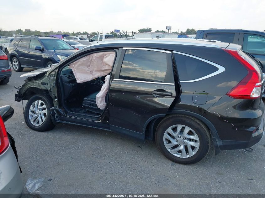 2015 Honda Cr-V Ex-L VIN: 2HKRM3H79FH514343 Lot: 43220977