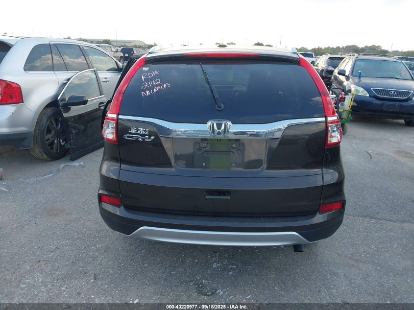 2015 Honda Cr-V Ex-L VIN: 2HKRM3H79FH514343 Lot: 43220977