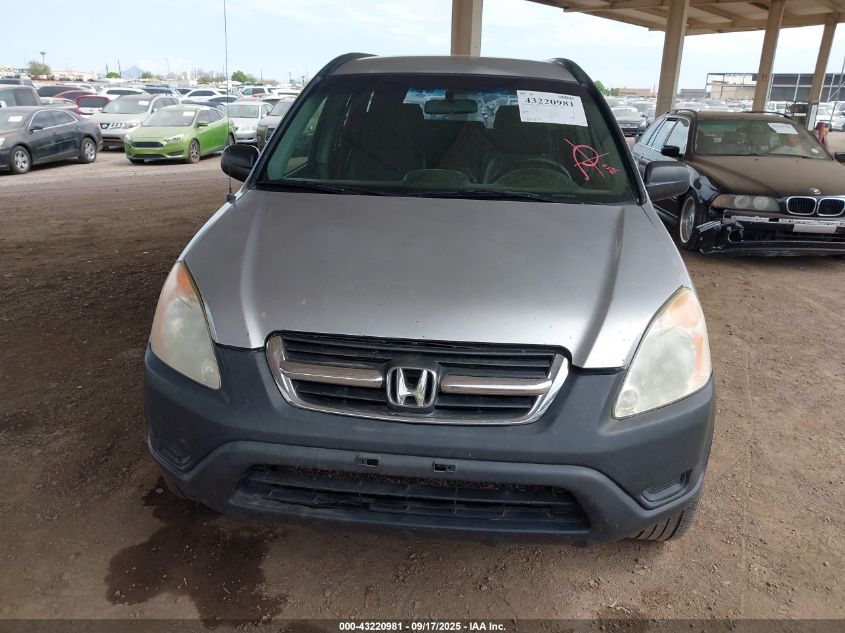 2004 Honda Cr-V Lx VIN: JHLRD68554C004227 Lot: 43220981