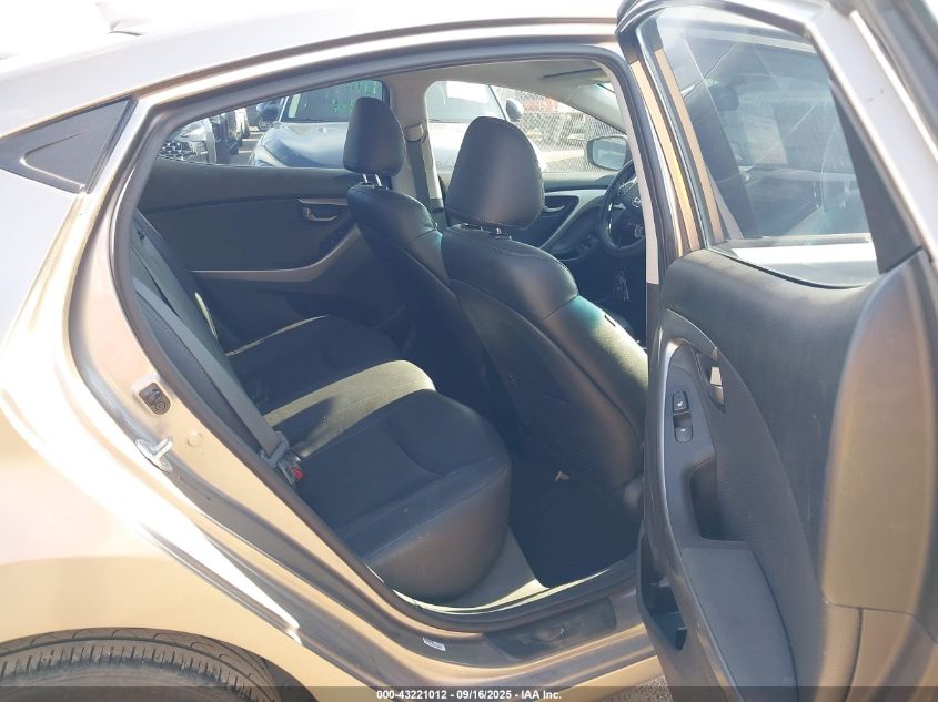 2012 Hyundai Elantra Limited VIN: 5NPDH4AE7CH106819 Lot: 43221012