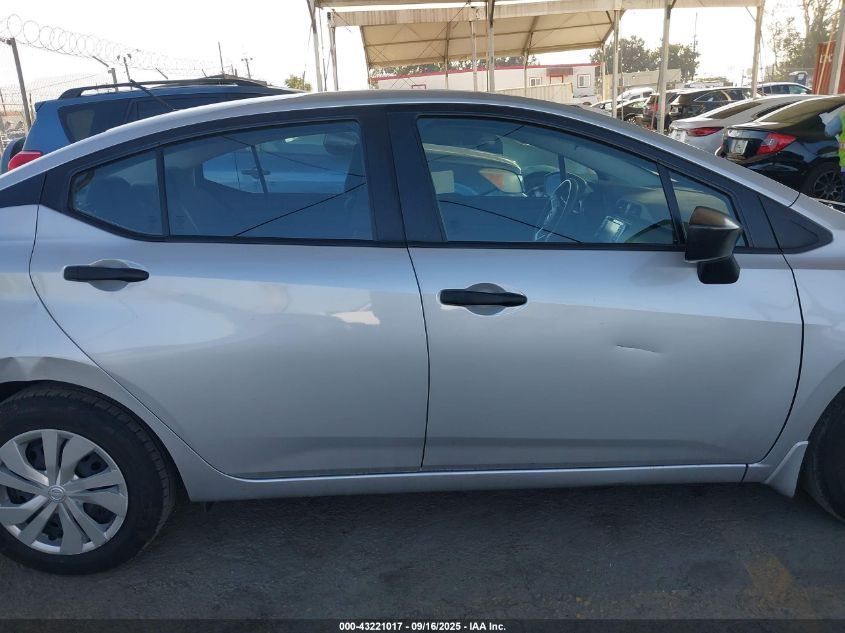 2021 Nissan Versa S Xtronic Cvt VIN: 3N1CN8DVXML894460 Lot: 43221017