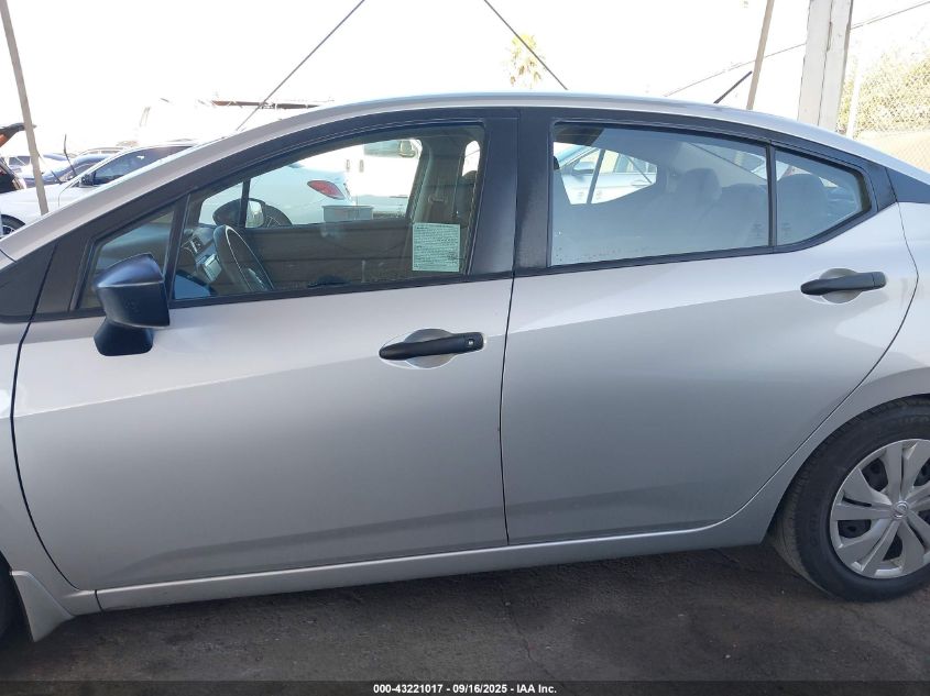 2021 Nissan Versa S Xtronic Cvt VIN: 3N1CN8DVXML894460 Lot: 43221017