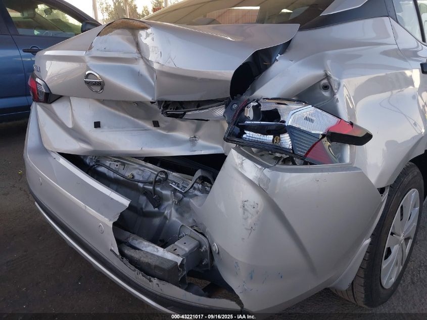 2021 Nissan Versa S Xtronic Cvt VIN: 3N1CN8DVXML894460 Lot: 43221017