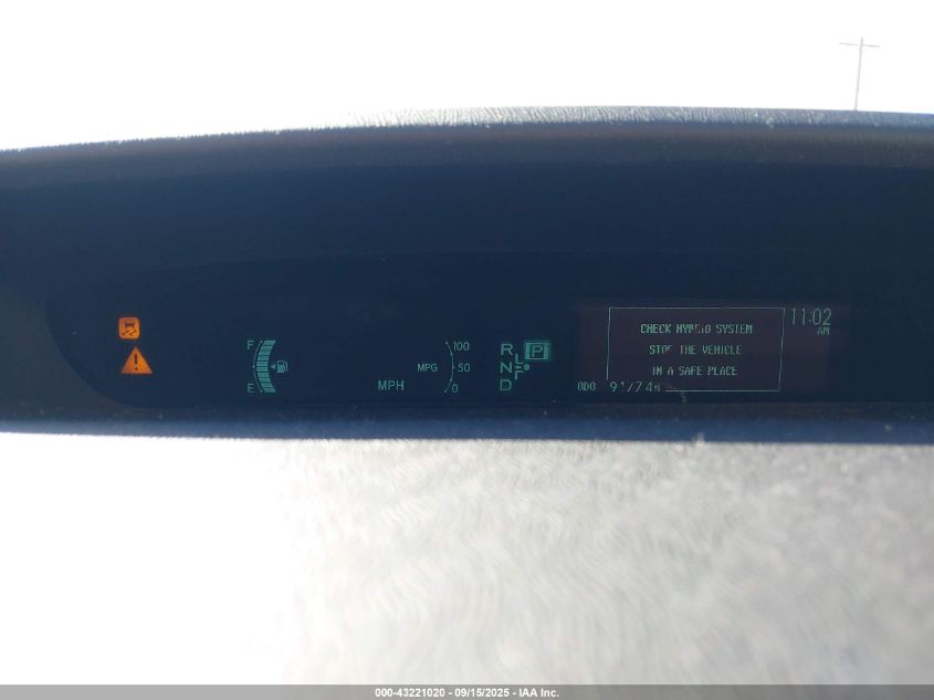 2015 Toyota Prius Two VIN: JTDKN3DU6F0455534 Lot: 43221020