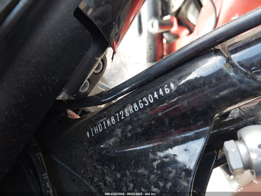 2024 Harley-Davidson Flhx VIN: 1HD1KB728RB630446 Lot: 43221042