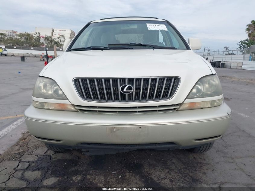 1999 Lexus Rx 300 VIN: JT6GF10U4X0035485 Lot: 43221049