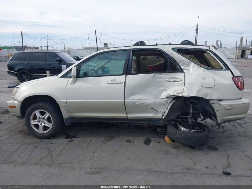 1999 Lexus Rx 300 VIN: JT6GF10U4X0035485 Lot: 43221049