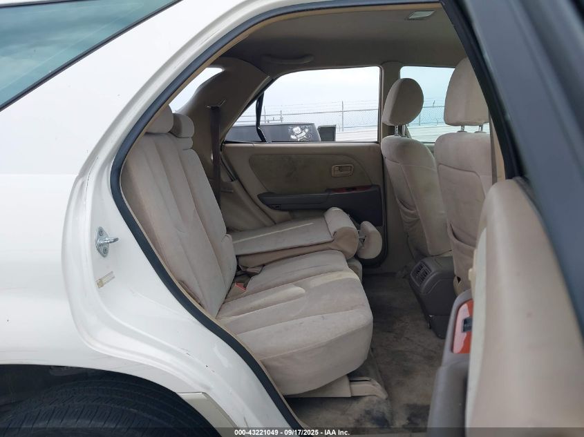 1999 Lexus Rx 300 VIN: JT6GF10U4X0035485 Lot: 43221049