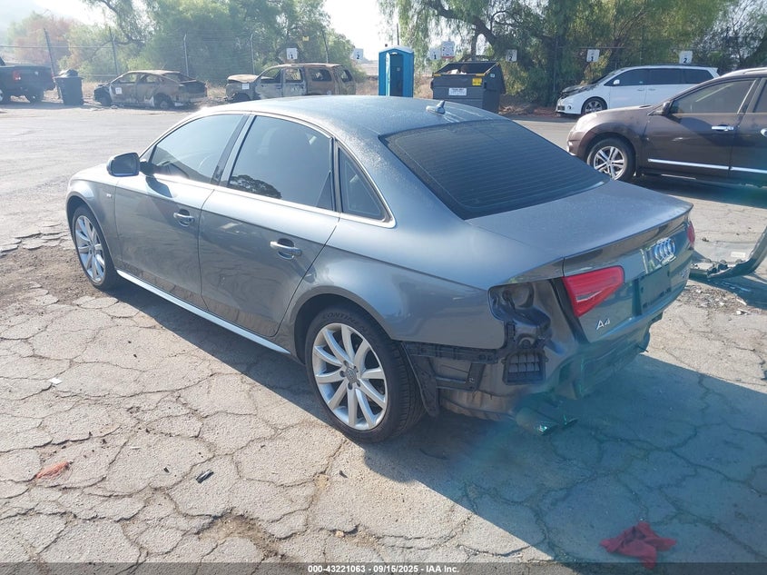 2014 AUDI A4 PREMIUM - WAUBFAFL4ENO34402