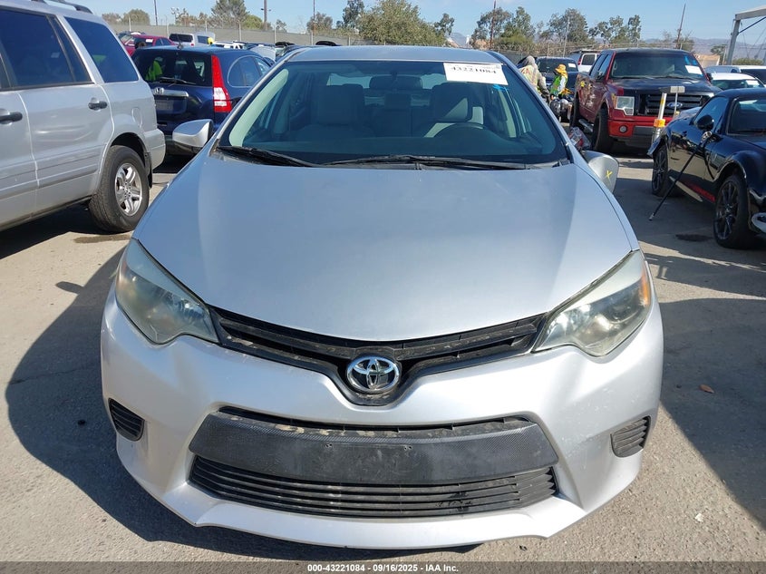 2014 TOYOTA COROLLA LE - 2T1BURHE7EC228060