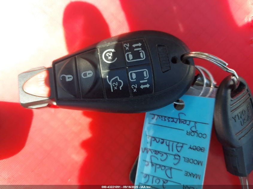 2016 Dodge Grand Caravan Sxt VIN: 2C4RDGCG3GR176568 Lot: 43221091