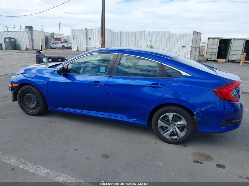 2019 Honda Civic Lx VIN: 2HGFC2F62KH540023 Lot: 43221093