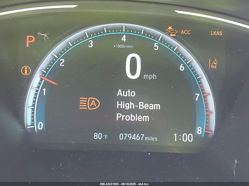 2019 Honda Civic Lx VIN: 2HGFC2F62KH540023 Lot: 43221093