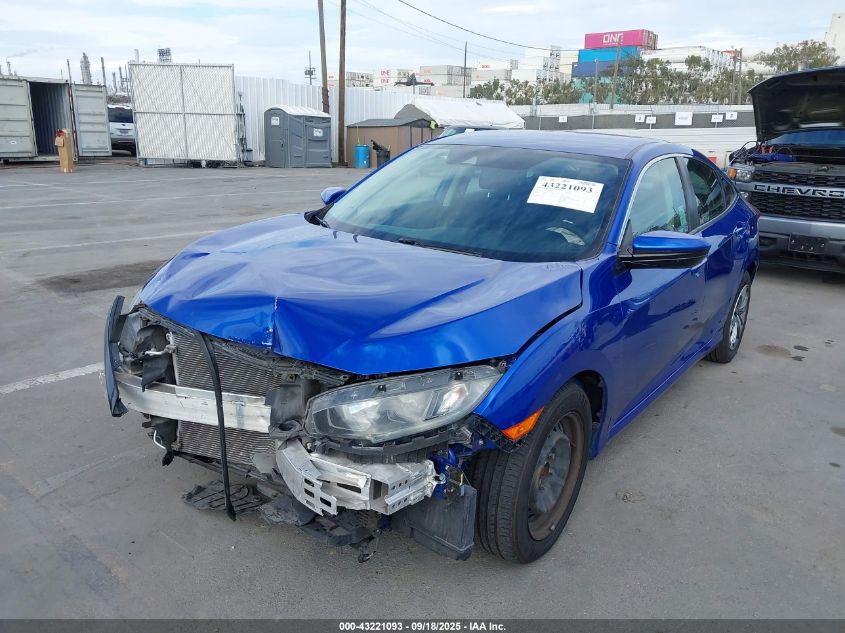 2019 Honda Civic Lx VIN: 2HGFC2F62KH540023 Lot: 43221093