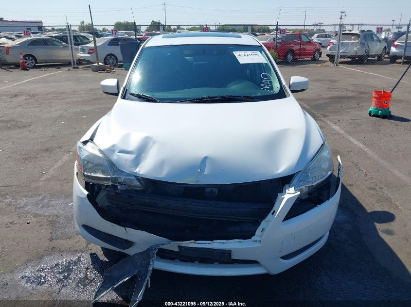 2015 Nissan Sentra Sv VIN: 3N1AB7AP5FY237667 Lot: 43221096