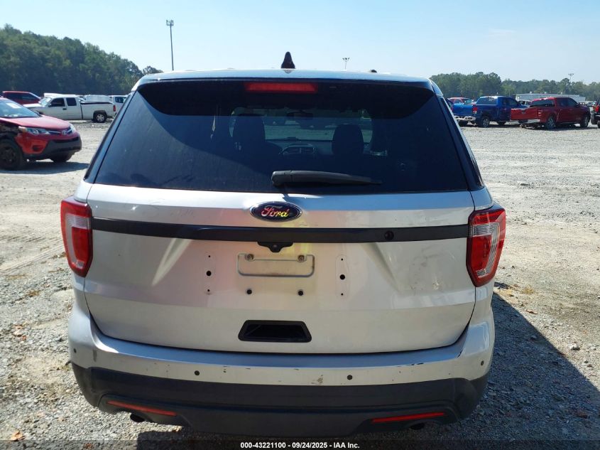 2017 Ford Police Interceptor VIN: 1FM5K8AR1HGD25962 Lot: 43221100