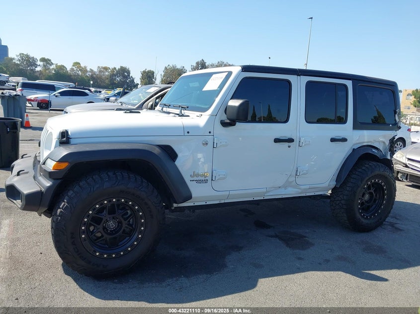 2020 JEEP WRANGLER UNLIMITED SPORT S 4X4 - 1C4HJXDG4LW338700