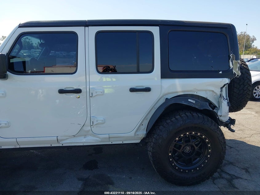 2020 JEEP WRANGLER UNLIMITED SPORT S 4X4 - 1C4HJXDG4LW338700