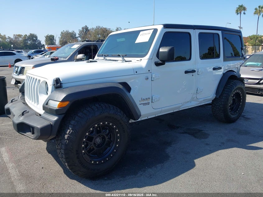 2020 JEEP WRANGLER UNLIMITED SPORT S 4X4 - 1C4HJXDG4LW338700
