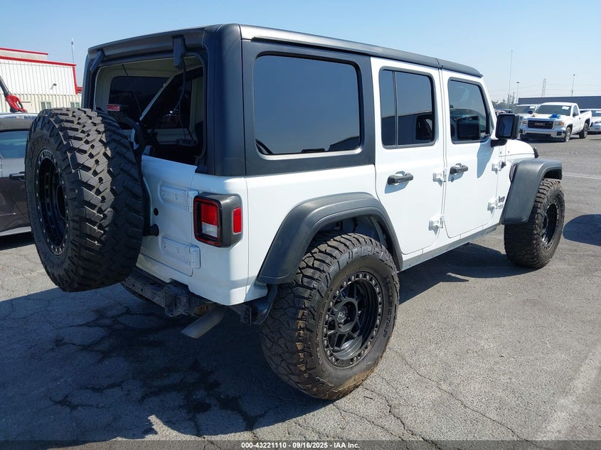 2020 JEEP WRANGLER UNLIMITED SPORT S 4X4 - 1C4HJXDG4LW338700