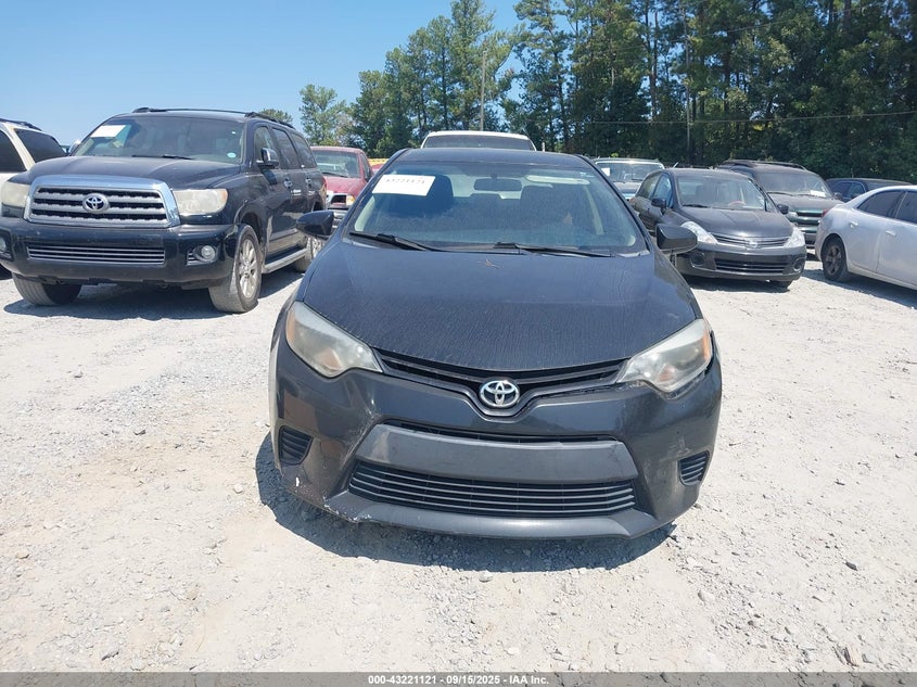 2014 Toyota Corolla Le VIN: 5YFBURHE9EP124959 Lot: 43221121