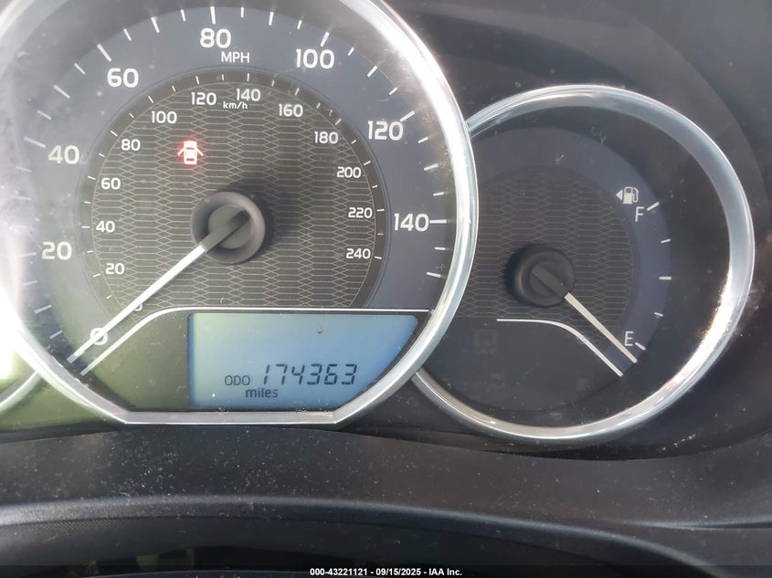 2014 Toyota Corolla Le VIN: 5YFBURHE9EP124959 Lot: 43221121