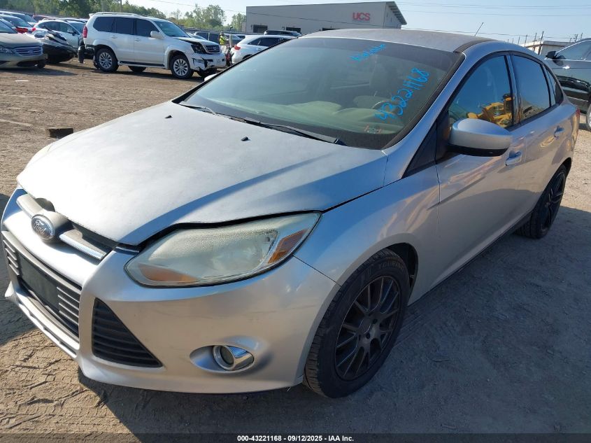 2012 Ford Focus Se VIN: 1FAHP3F27CL384845 Lot: 43221168