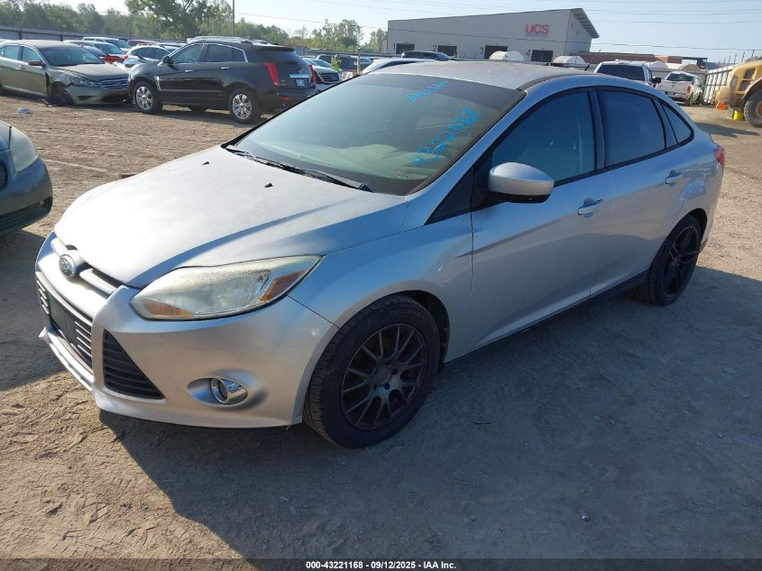 2012 Ford Focus Se VIN: 1FAHP3F27CL384845 Lot: 43221168