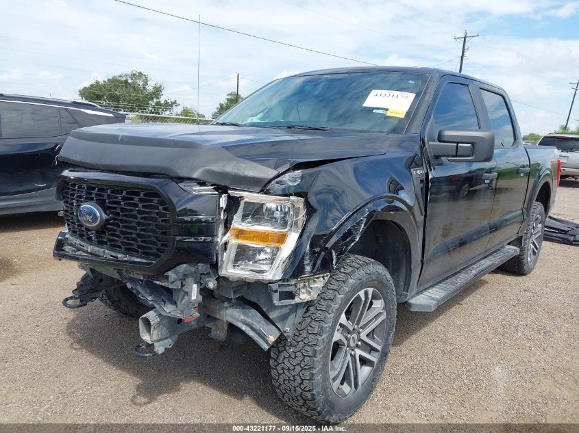 2021 FORD F-150 XL 1FTFW1E53MKD46072