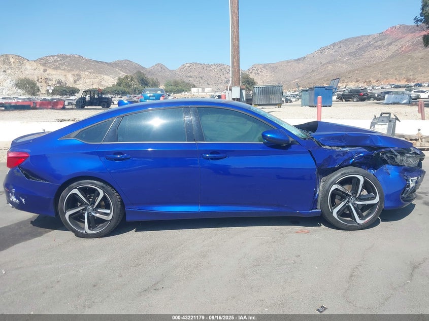 VIN 1HGCV1F30KA064964 2019 HONDA ACCORD SPORT