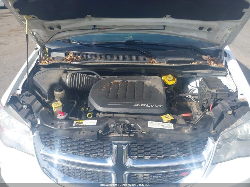 2016 Dodge Grand Caravan Sxt VIN: 2C4RDGCG5GR180041 Lot: 43221215