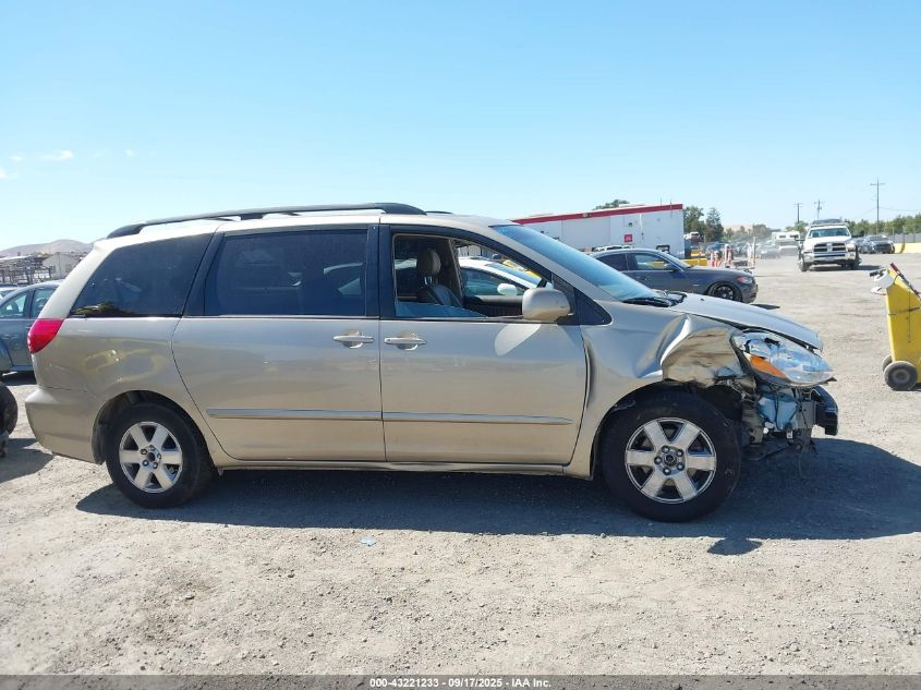 2008 Toyota Sienna Xle VIN: 5TDZK22C88S130282 Lot: 43221233