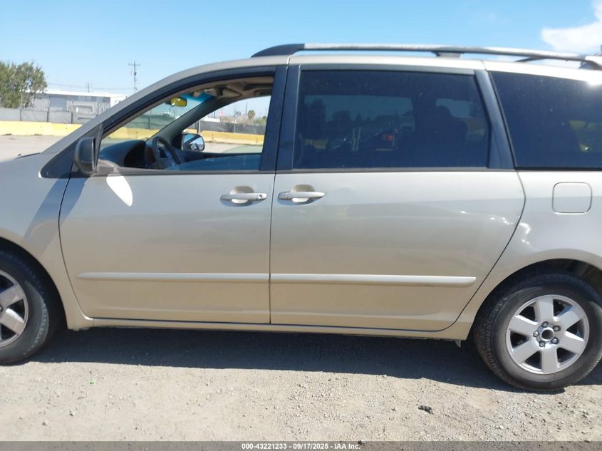 2008 Toyota Sienna Xle VIN: 5TDZK22C88S130282 Lot: 43221233