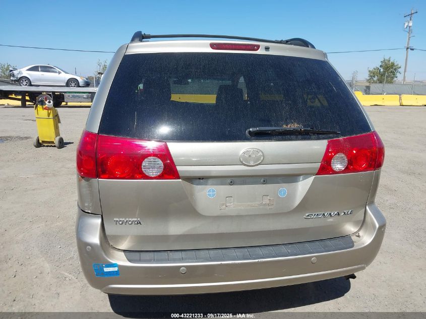 2008 Toyota Sienna Xle VIN: 5TDZK22C88S130282 Lot: 43221233