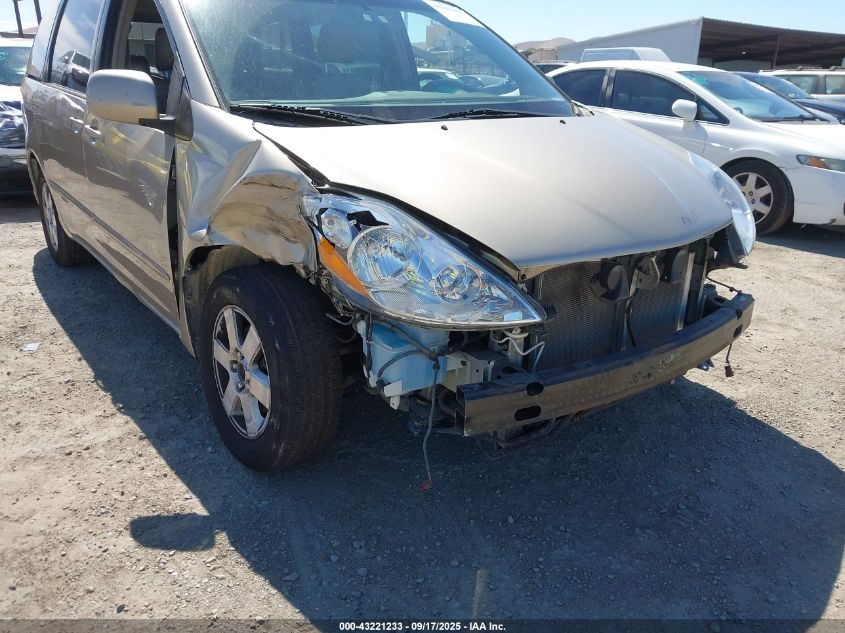 2008 Toyota Sienna Xle VIN: 5TDZK22C88S130282 Lot: 43221233