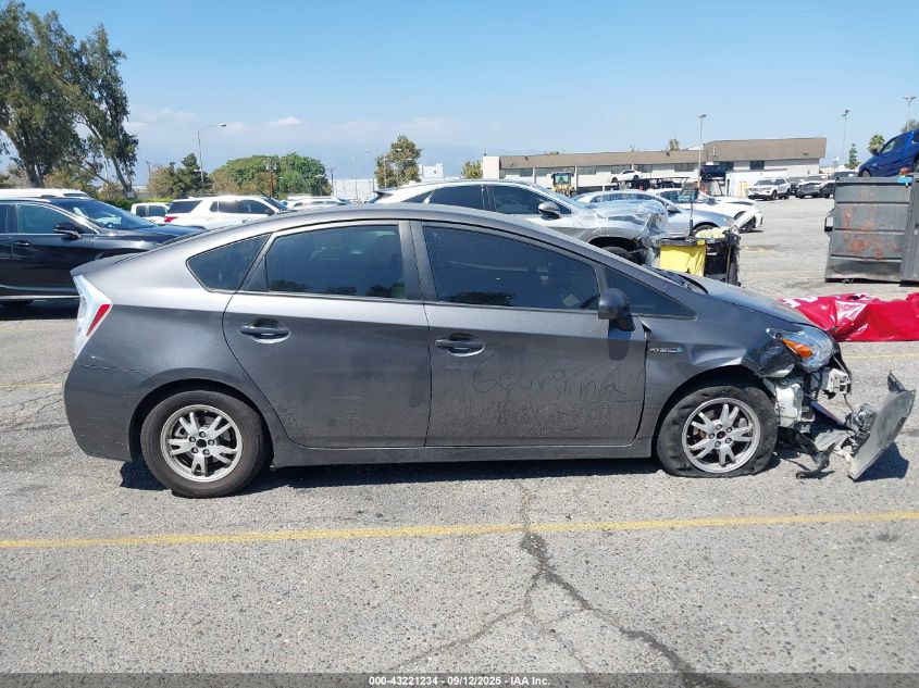 2010 Toyota Prius Iii VIN: JTDKN3DUXA0024574 Lot: 43221234