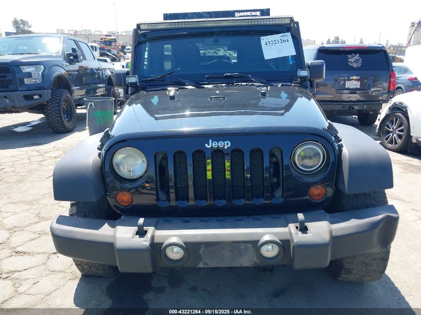 2012 Jeep Wrangler Unlimited Sport VIN: 1C4BJWDG5CL163097 Lot: 43221264