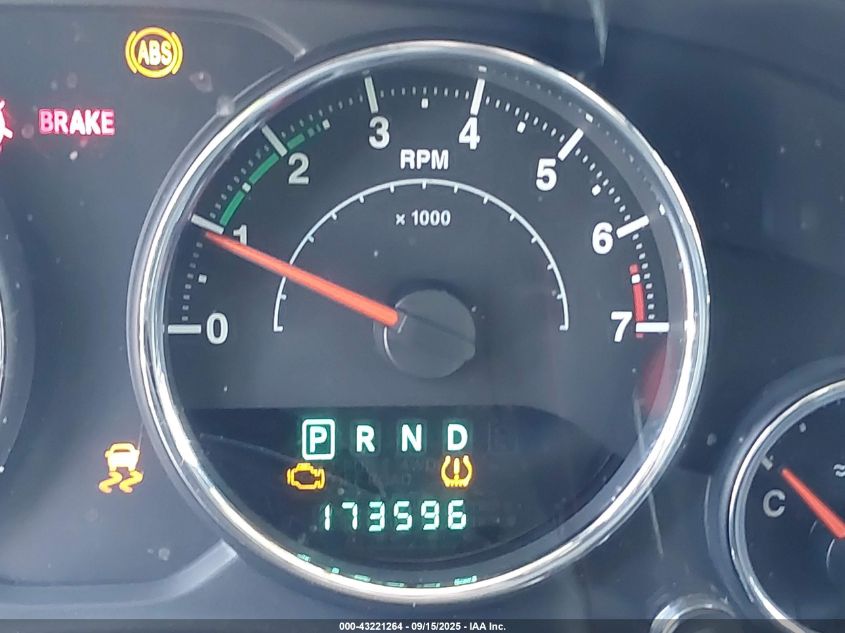 2012 Jeep Wrangler Unlimited Sport VIN: 1C4BJWDG5CL163097 Lot: 43221264